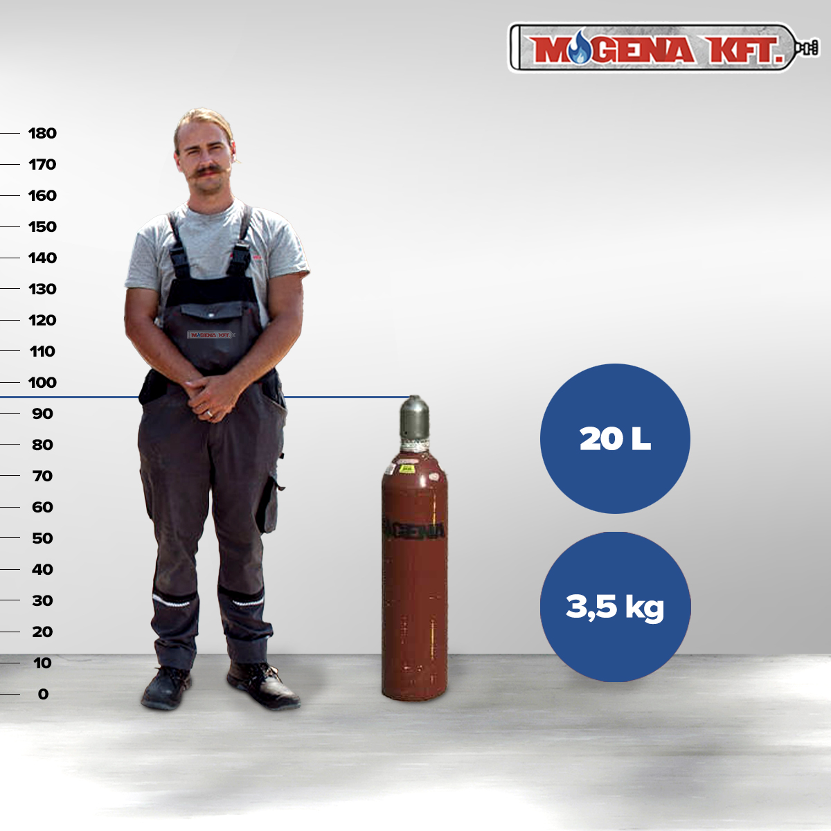 Acetilén 3,5kg